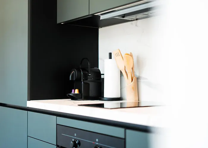 Stylisches Mit Schlafzimmer & Wohnzimmer Apartamento